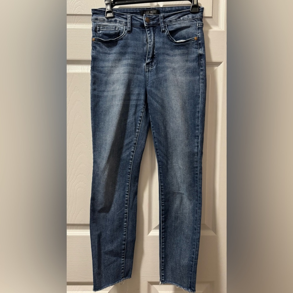 Judy Blue Dark Wash Straight Leg Jeans